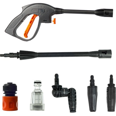 МОЙКА ВЫСОКОГО ДАВЛЕНИЯ SKIPER PM-165A (2200 ВТ, 165 БАР, 360 Л/Ч, ВСТР.ПЕНОГЕН, ГРЯЗ. И УГЛ.ФРЕЗЫ) АРТИКУЛ: SPM165A.00- фото5