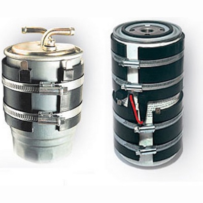 ПБ 105 НОМАКОН 73-86 мм 24в. Электрический Подогреватель дизельного фильтра ( топлива)  тонкой очистки бандажный  