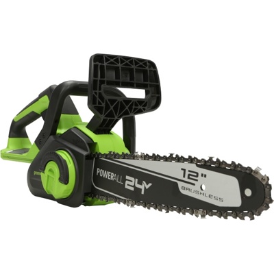 Цепная пила аккумуляторная Greenworks 24V GD24CS30 (1xАКБ 2Ач и ЗУ) 30см- фото4