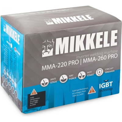 Инвертор сварочный MMA-220 PRO MIKKELE- фото2