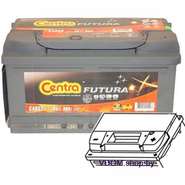 Centra Futura CA852 (85Ah) 800 A Аккумулятор автомобильный (возможна доставка за 30-60минут)