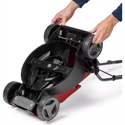 Газонокосилка аккумуляторная Einhell GE-CM 18/32 Li-Solo + ЗУ и АКБ 18V 4.0Ah - фото4