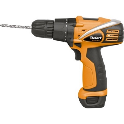 DeFort DCD-10,8N-Li Аккумуляторная дрель-шуруповерт