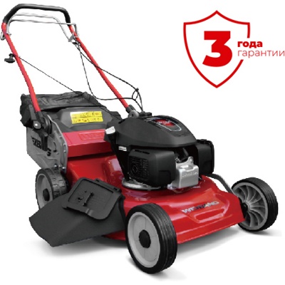 Газонокосилка бензиновая Weibang WB 537SH V 3in1 (53см/Honda GXV170 166см3/самоходная/вариатор/3в1)