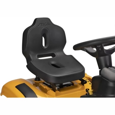 Газонокосилка бензиновая с сиденьем STIGA TORNADO 398 двиг.ST 400, 7,5 кВт, Hydrostat, ширина 98 см, бак 6 л- фото6