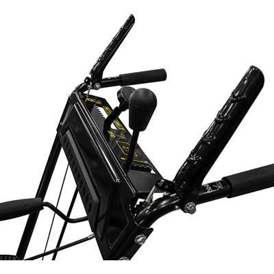 Снегоотбрасыватель CHAMPION ST655, 6,5 л.с. ширина захвата 56 см, 6F/2R колеса 3,6л 57кг руч.стартер- фото4