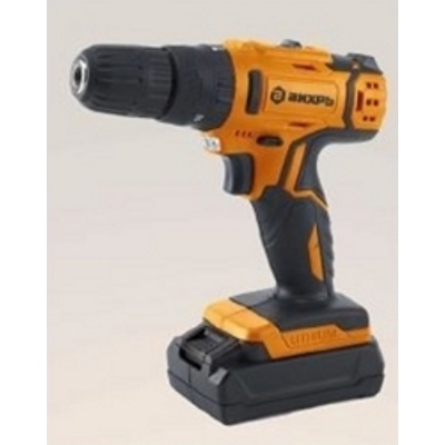 Аккумуляторная дрель-шуруповёрт Вихрь ДА-18Л-2КУ (18V, 2*2.0 А/ч, 45Нм, 2 скор, патрон 0.8-10мм) (72/14/17)