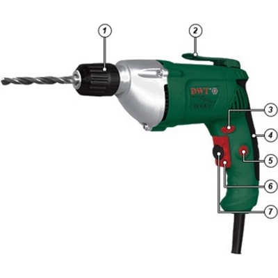 DWT BM 600 C Дрель безударная