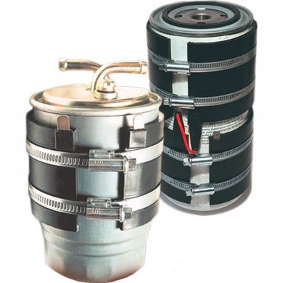 ПБ-102 НОМАКОН 73-86 мм 12в Подогреватель дизельного фильтра топлива тонкой очистки бандажный  