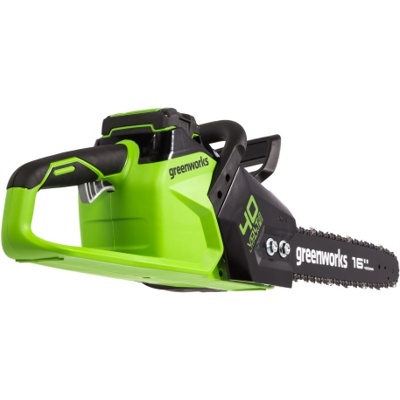 Цепная пила аккумуляторная Greenworks 40V GD40CS18K4 (с 1хАКБ 4Ач и ЗУ) 40 см- фото5