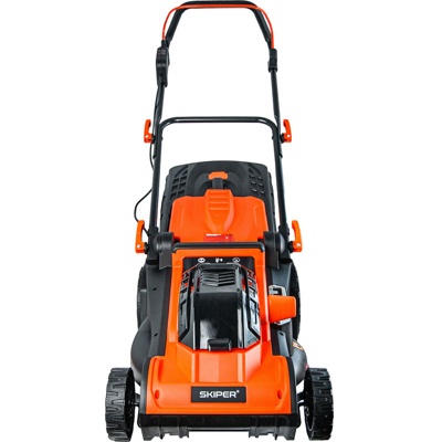 ГАЗОНОКОСИЛКА АККУМУЛЯТОРНАЯ SKIPER KW380 (38СМ, БЕСЩЁТ.ДВИГ, МУЛЬЧИРОВАНИЕ, 2АКК*21В*4А/Ч) АРТИКУЛ: SKW380.00- фото5