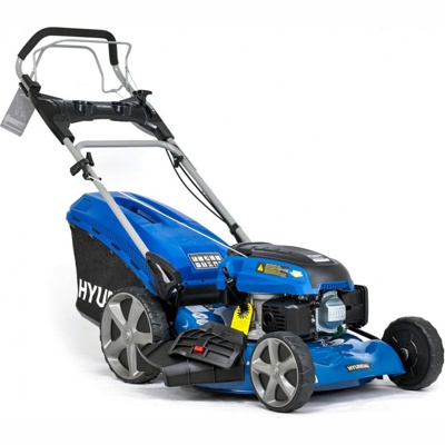Газонокосилка бензиновая HYUNDAI L5144S (4.5 л.с., шир. 51 см, трав-к. 70 л, самоходная с рег. скорости движения)