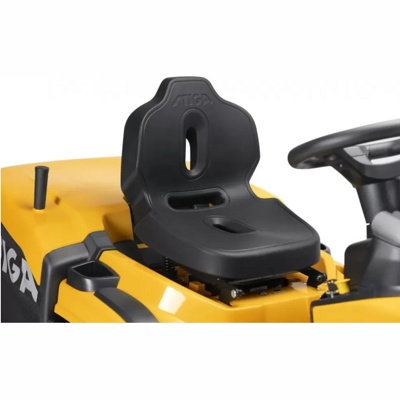 Газонокосилка бензиновая с сиденьем STIGA ESTATE 384 M двиг.ST 400, 6,3 кВт, Manual, бак 6 л, ширина 84 см- фото4