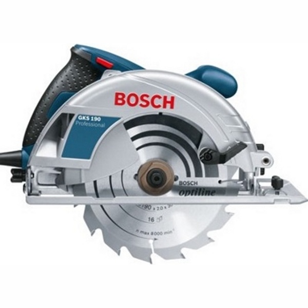 Bosch GKS 190 Ручная циркулярная пила 0.615.990.K3V фитнесс браслет в подарок - фото