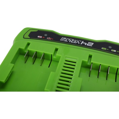Зарядное устройство Greenworks 24V G24X2UC2 для 2-х аккумуляторов- фото3