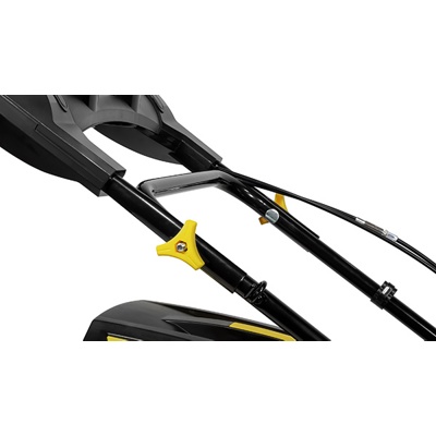 Газонокосилка бензиновая CHAMPION LM5344 4,4 кВт, привод 525 мм, 65 л 25-75 мм 1 рычаг/6, 4в1- фото3