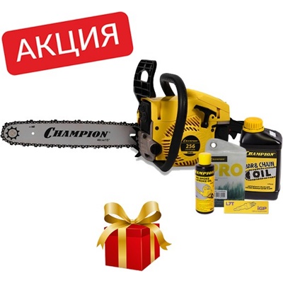 Бензиновая цепная пила CHAMPION 256-18