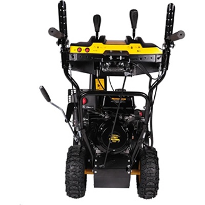 Снегоотбрасыватель CHAMPION ST861E ,10 л.с.,61см,6F/2R колеса, 4 л, эл.стартер, фара, обогрев, зимний дв.- фото5