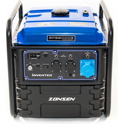 Генератор бензиновый Zonsen BPB9000E инверторный- фото2