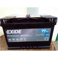 EXIDE PREMIUM R+ (77 A/h) 760A EA770 Аккумулятор автомобильный Хит продаж- фото2