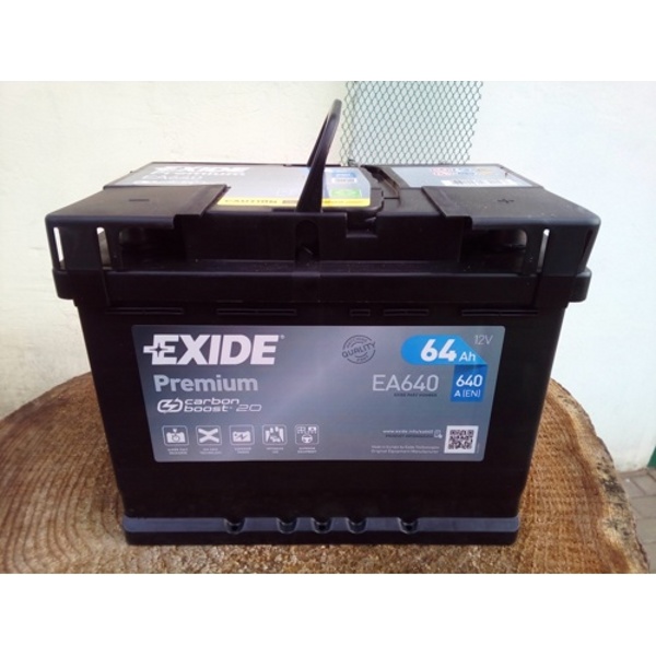 EXIDE PREMIUM R+ (64 A/h) 640A EA640 Аккумулятор автомобильный