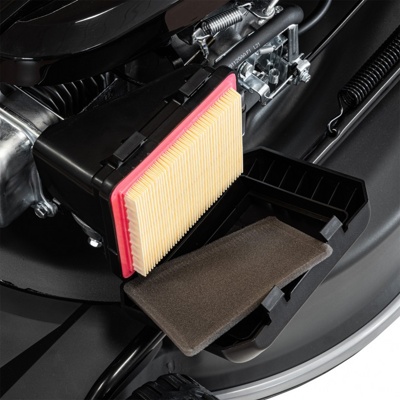 Газонокосилка бензиновая HYUNDAI L P536 PRO (5.5 л.с., шир. 53 см, трав-к. 70 л, самоходная с рег. скорости движения)- фото4