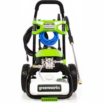 Мойка высокого давления Greenworks GHP2000 1800Вт 140бар + ножницы 2903307- фото3
