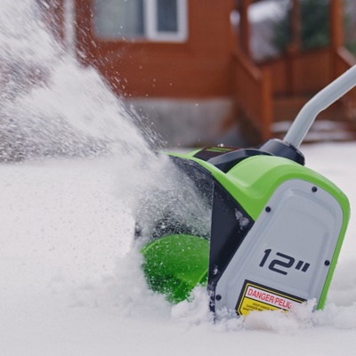 Снегоуборщик аккумуляторный Greenworks 40V GD40SSK2 (1хАКБ 2 Ач и ЗУ) 30 см (арт.2600807UA)- фото5