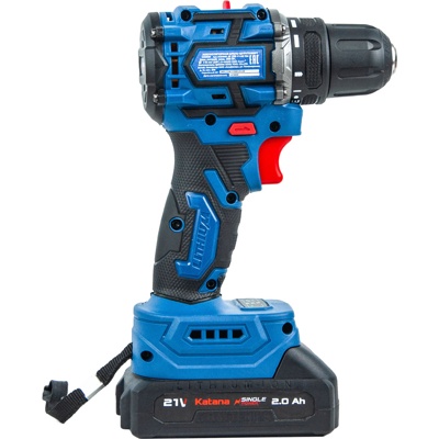 ДРЕЛЬ-ШУРУПОВЕРТ АККУМУЛЯТОРНЫЙ KATANA CD3501 (21В,БЕСЩЕТОЧН.,2АКК,2А/Ч,LI-ION,10БИТ,КЕЙС) АРТИКУЛ: KCD3501.00- фото4