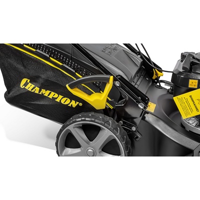 Газонокосилка бензиновая CHAMPION LM5344 4,4 кВт, привод 525 мм, 65 л 25-75 мм 1 рычаг/6, 4в1- фото2