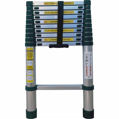Лестница телескопическая стальная Алюмет ST 3.2 (11ступ., 3.2м)- фото4
