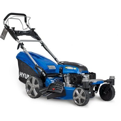 Газонокосилка бензиновая HYUNDAI L5162RS (6.2 л.с., шир. 51 см, трав-к. 70 л, самоходная с поворотными колесами)- фото