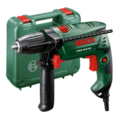 BOSCH PSB 500 RE Compact Generation Дрель ударная в кейсе 0.603.127.020