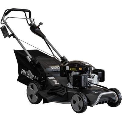 Газонокосилка бензиновая HYUNDAI L P536 PRO (5.5 л.с., шир. 53 см, трав-к. 70 л, самоходная с рег. скорости движения)- фото