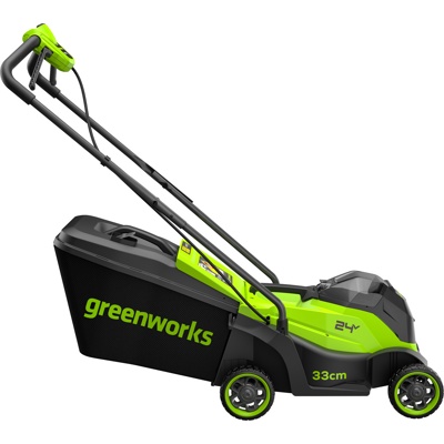 Газонокосилка аккумуляторная Greenworks 24V GD24LM331 (1хАКБ 4Ач и ЗУ) 33см Артикул: 2520607UB- фото5