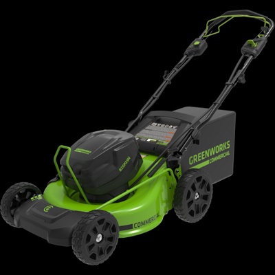 Газонокосилка аккумуляторная Greenworks 82V GC82LM51SP2K2 (1хАКБ 5 Ач и ЗУ) 51 см самоходная- фото