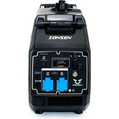 Генератор бензиновый Zonsen BQH4000E инверторный- фото2