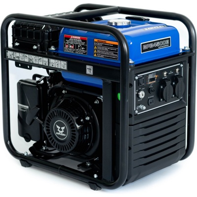 Генератор бензиновый Zonsen BPB4500E инверторный- фото