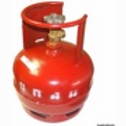 Газовый баллон ГО 5 литров пропан для газовых обогревателей и тепловых пушек Eco, Master и др.- фото