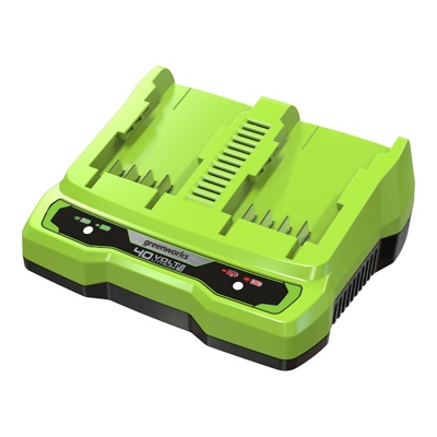 Зарядное устройство Greenworks 40V G40UC8 для 2-х аккумуляторов