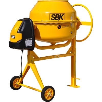 БЕТОНОСМЕСИТЕЛЬ SBK SX-185 (185Л., 1050 ВТ., 220В) АРТИКУЛ: SSX185.00- фото3