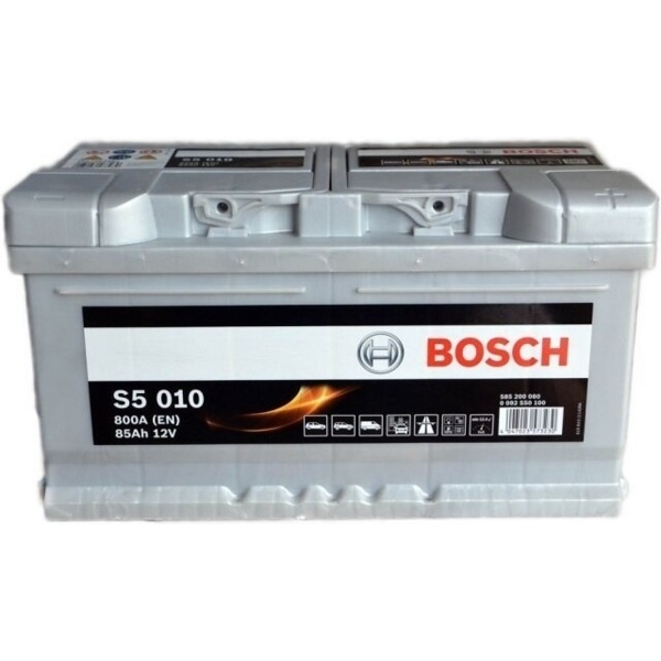 Bosch S5 Silver Plus S5010 585200080 (85 Ah) (800A) Аккумулятор автомобильный