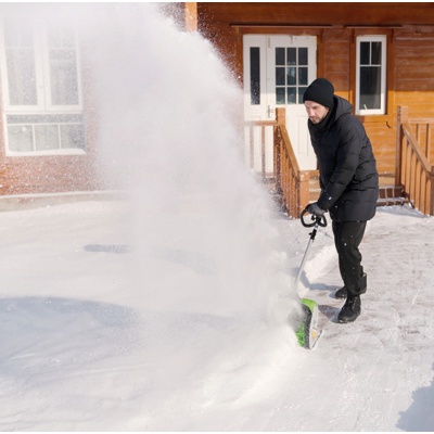 Снегоуборщик аккумуляторный Greenworks 40V GD40SSK2 (1хАКБ 2 Ач и ЗУ) 30 см (арт.2600807UA)- фото6