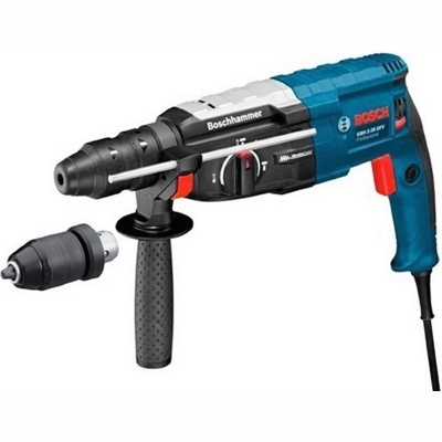 Перфоратор BOSCH GBH 240 F (ранее модель: GBH 2-24 DFR) в чемодане (790 Вт, 2.7 Дж, 3 реж., патрон SDS-plus, быстросъемный патрон, БЗП в комплекте, вес 2.9 кг) (0611273000)