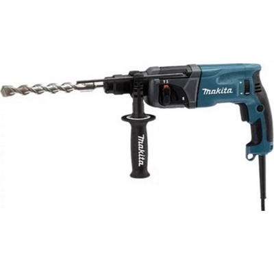 Перфоратор MAKITA HR 2460 в чем. (780 Вт, 2.4 Дж, 2 реж., патрон SDS-plus, вес 2.8 кг) (HR2460)