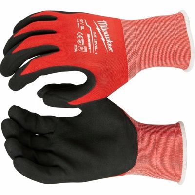 Перчатки рабочие с защитой от порезов уровень 1 MILWAUKEE 9/L