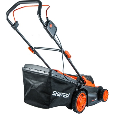 ГАЗОНОКОСИЛКА АККУМУЛЯТОРНАЯ SKIPER KW380 (38СМ, БЕСЩЁТ.ДВИГ, МУЛЬЧИРОВАНИЕ, 2АКК*21В*4А/Ч) АРТИКУЛ: SKW380.00- фото6