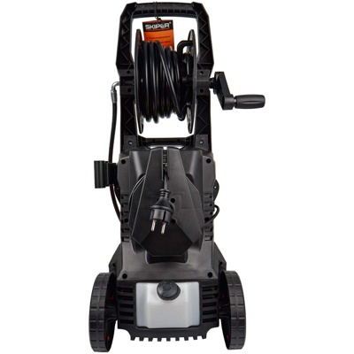 МОЙКА ВЫСОКОГО ДАВЛЕНИЯ SKIPER PM-180 (2400 ВТ, 180 БАР, 360 Л/Ч, ВСТР.ПЕНОГЕН, КАТУШКА, ГРЯЗ.ФРЕЗА) АРТИКУЛ: SPM180.00- фото3