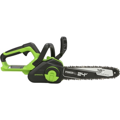 Цепная пила аккумуляторная Greenworks 24V GD24CS30K4 (1хАКБ 4Ач и ЗУ) 30см Артикул: 2007007UB- фото3