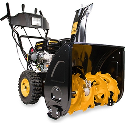 Снегоотбрасыватель CHAMPION ST762E 6,5 л.с., 61см.,6F/2R, колеса,3.6л., эл.стартер, фара- фото2